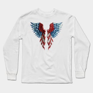 4th of July Wings  #5 Long Sleeve T-Shirt